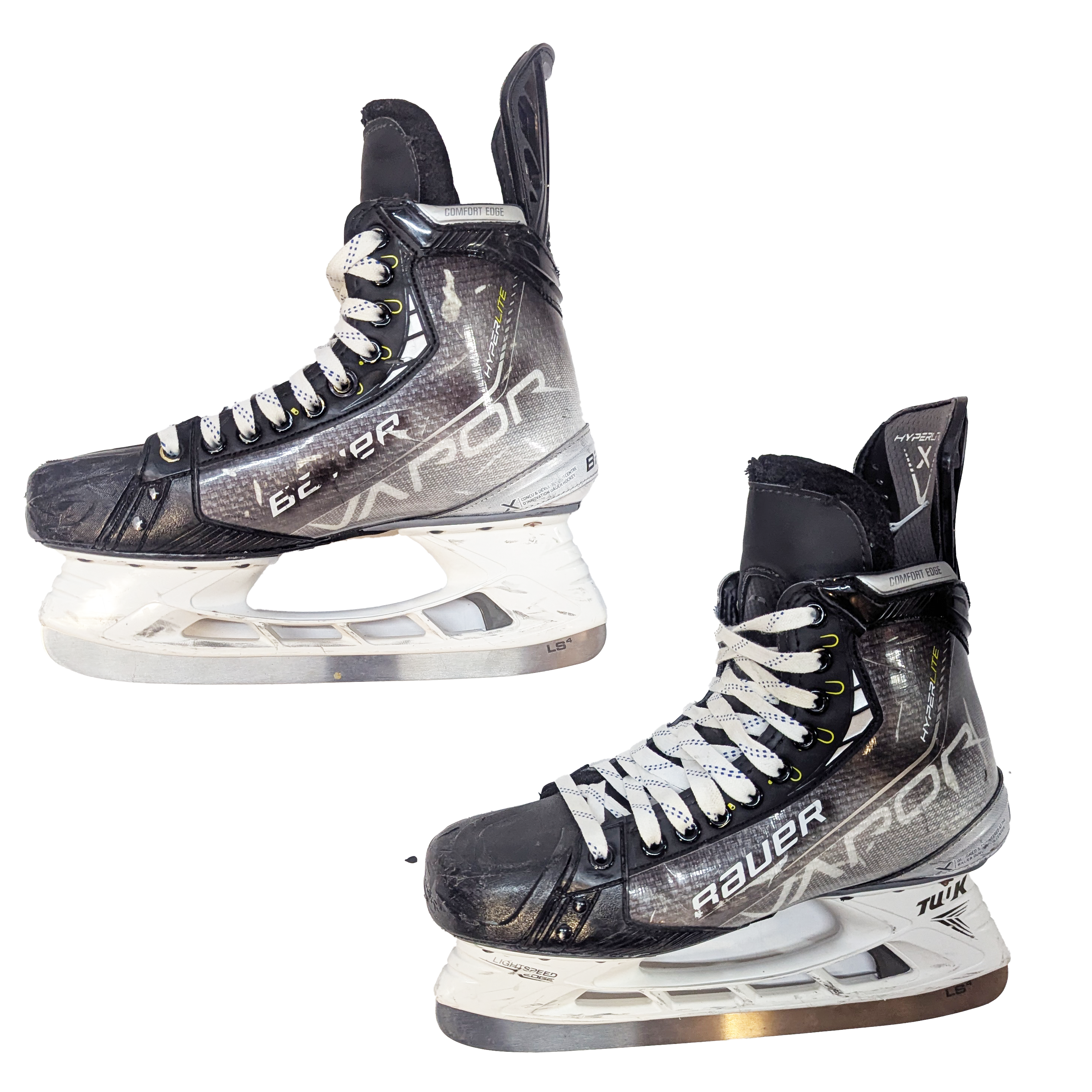 Bauer Vapor Hyperlite - Patins de hockey Pro Stock d'occasion - Taille 8,5